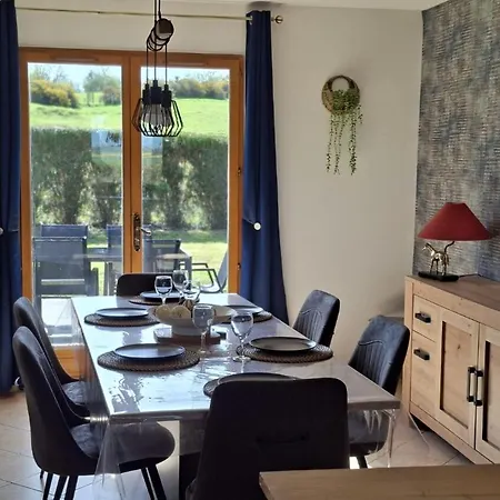 L'eucalyptus 6 P, Grand Familial, Terrasse Et Grand Parking Prive Clos Ferienhaus Cuy-Saint-Fiacre