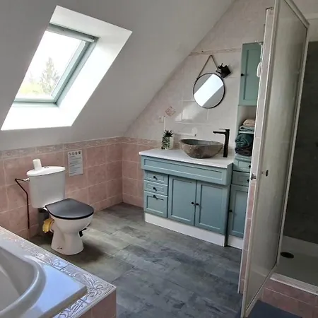 Ferienhaus L'eucalyptus 6 P, Grand Familial, Terrasse Et Grand Parking Prive Clos Cuy-Saint-Fiacre